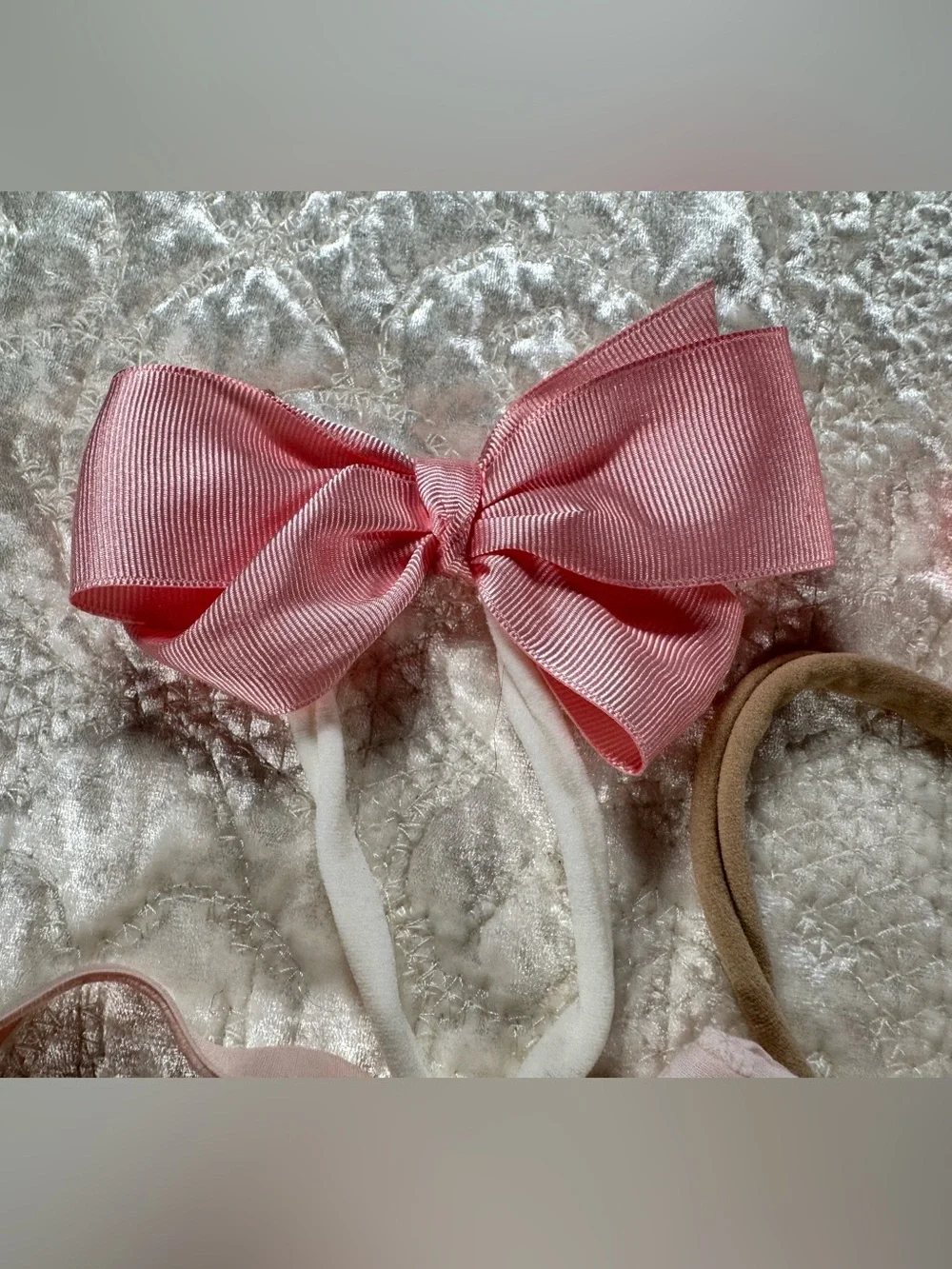 Various soft pink